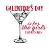 Galentine's day gays red