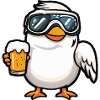 Taube Vogel Bière d’après-ski