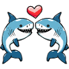 Shark Couple Valentine's Day