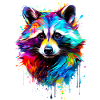 Painted Racoon