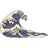 The big wave off Kanagawa