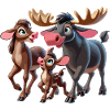 Moose family