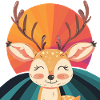 Cerf Cerf Bois Fauve
