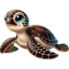 Hawksbill turtle young