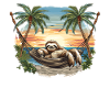 Sloth Hammock, Beach, Chill