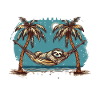 "Finally Pensioner" Chilling Sloth