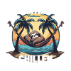 "Finally Pensioner" Chilling Sloth