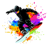 Snowboarder Snowboarding Snowboard Ski Skiing