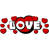 Love & Red Hearts