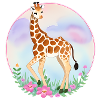 Niedliche Giraffe