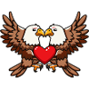 Eagle Couple Valentine's Day