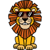 Majestic Cool Lion