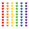 Rainbow Flag Hearts