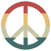 Peace retro