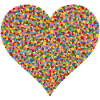 Confetti Heart