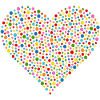 Confetti Heart