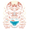 Skull with Coffee Mug Coffee