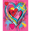 Heart for art lovers
