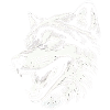 Laughing 🐺 wolf
