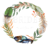 bride couronne fleurs boho