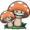 Champignons joyeux