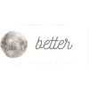 Partnermotiv - better together - Mond