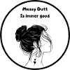 Messy bun is always good
