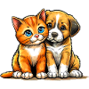 Dog and cat