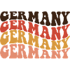 Germany Retro Text Layers