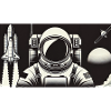 minimalist Astronaut