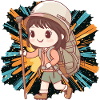 Hiking pilgrims