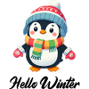 Penguin Comic Winter