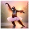 primate, orang-outan, singe
