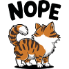 Nope: Sassy Cat