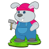 Bunny Craftsman Hammer Craft
