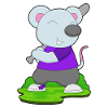 Mouse Baseball Baseball Bat
