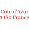 Côte d’Azur 1980 France