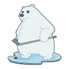 Eisbär Eishockey Eishockeyschläger