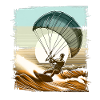 Kitesurfing Kitesurf Kitesurfer Kiteboard