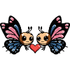 Butterfly Couple Valentine's Day