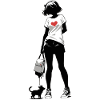Street Art Girl 23255