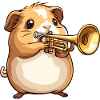 Hamster Trumpet Musikverein