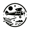 Airplane black