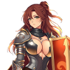 Chevalier d’anime chaud