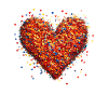 Confetti Heart