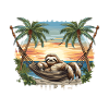 "Finally Pensioner" Chilling Sloth