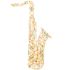 Saxophone Geometric