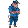 Bull Policeman Police
