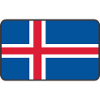 Vignette flag iceland