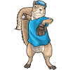 Gant de baseball Squirrel